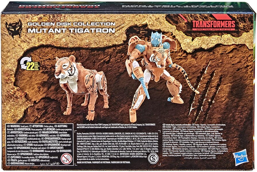 Transformers Generations Disk Collection Chapter 3 Mutant Tigatron  (9 of 11)